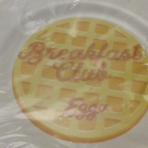 Rare Limited Edition Kellogg's Breakfast Club Eggo Waffles Plates, NEW-Last ONE - Picture 2 of 4